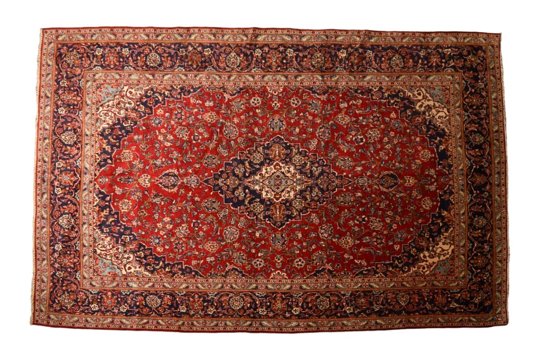 Kashan Area Rug (1 of 5)