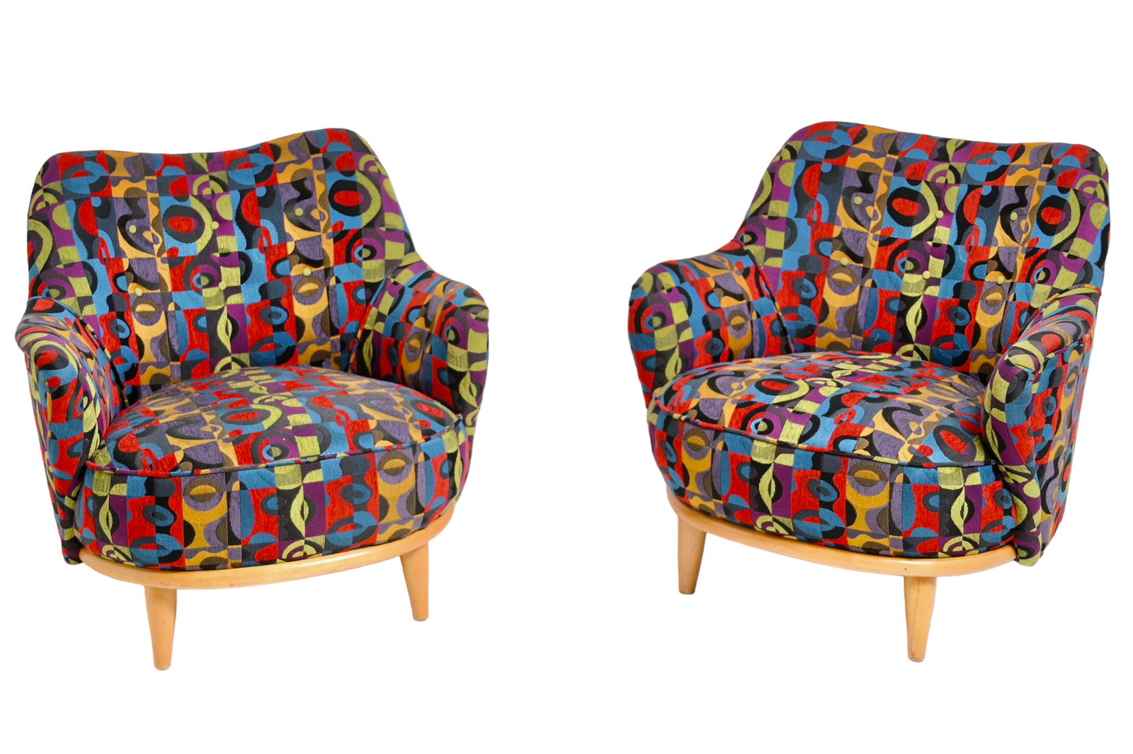 Heywood Wakefield Tub Lounge Chairs (1 of 5)