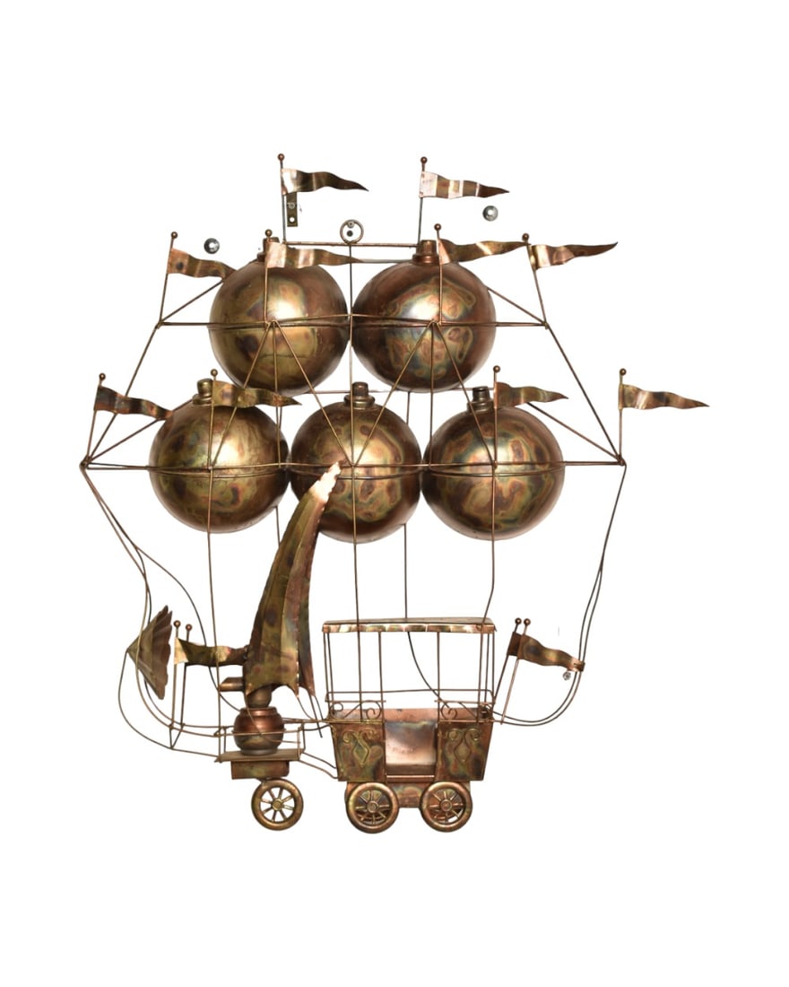 Curtis Jere Hot Air Ballon Wall Sculpture (1 of 6)