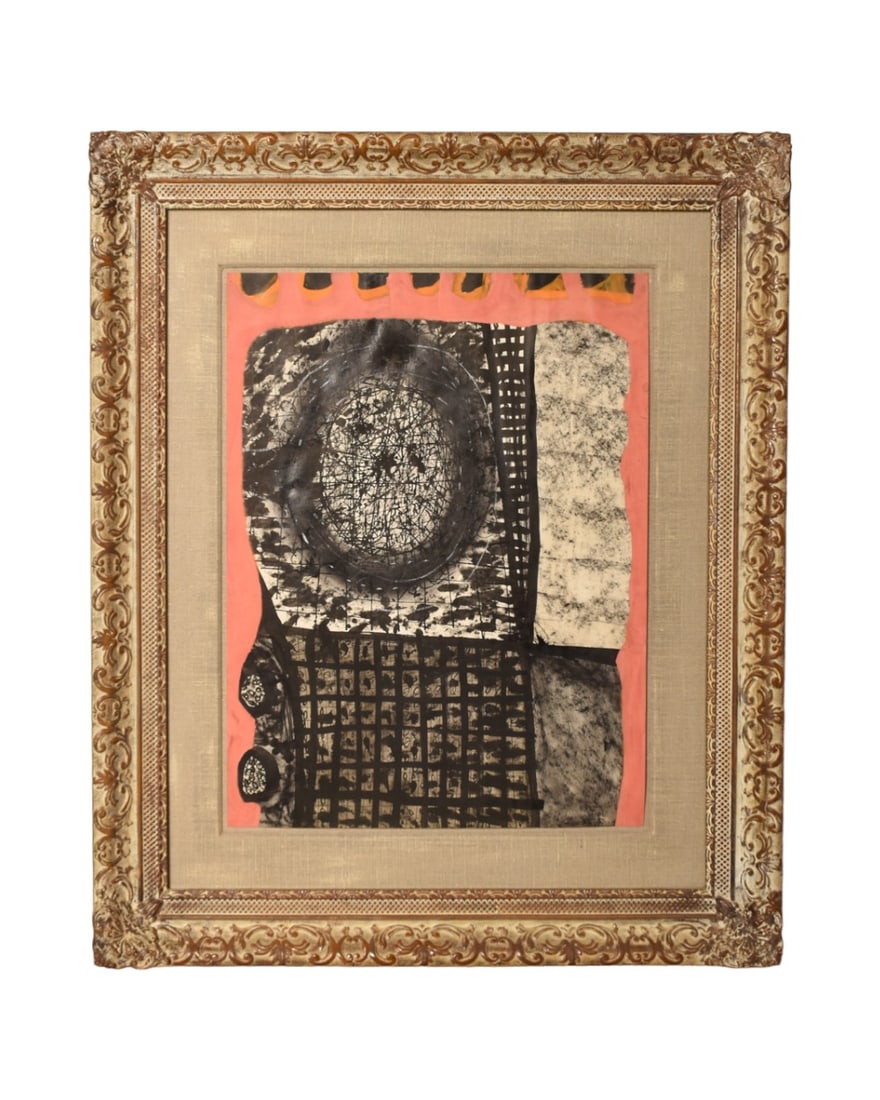 Joseph Glasco (1925-1996) Mixed Media (PA, OK) (1 of 5)