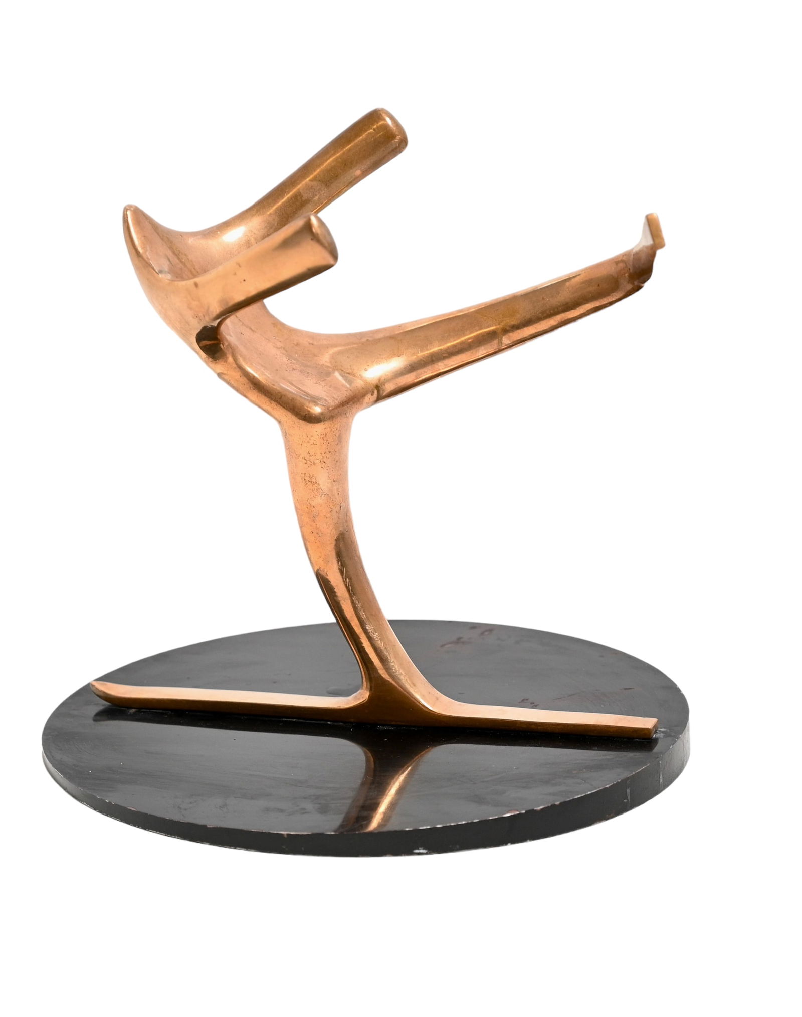 MCM Bronze Abstract Skier (1 of 3)