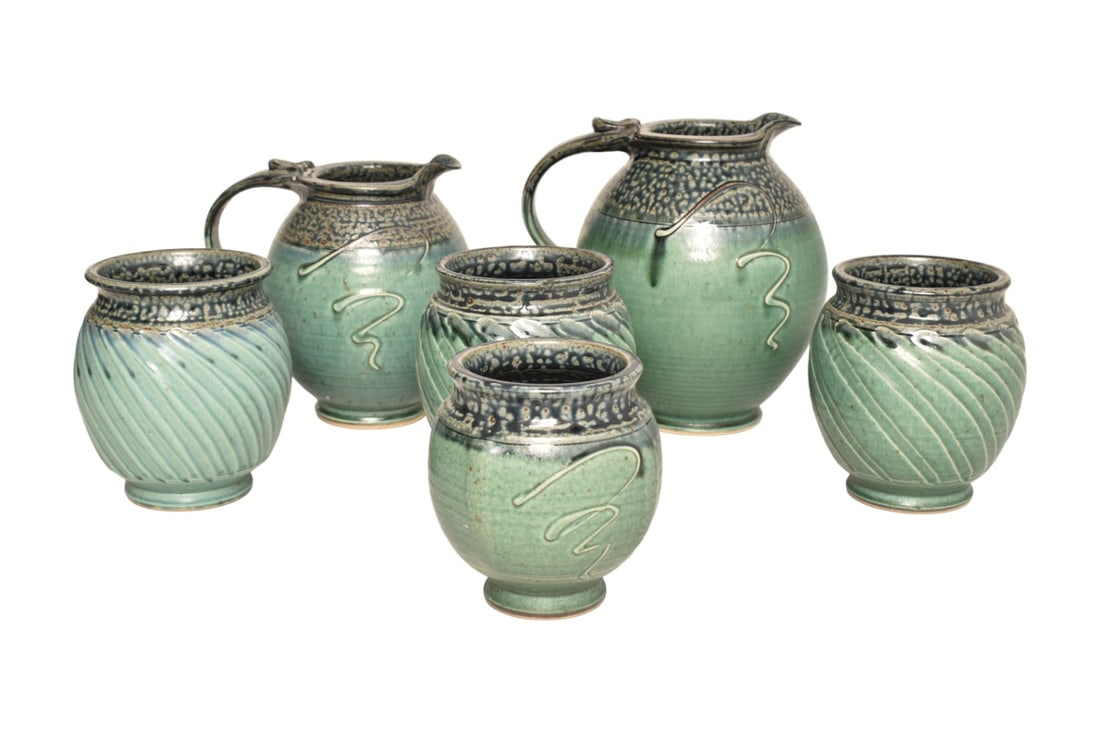 Assembled Elizabeth Kelsey Studio Pottery (1 of 13)