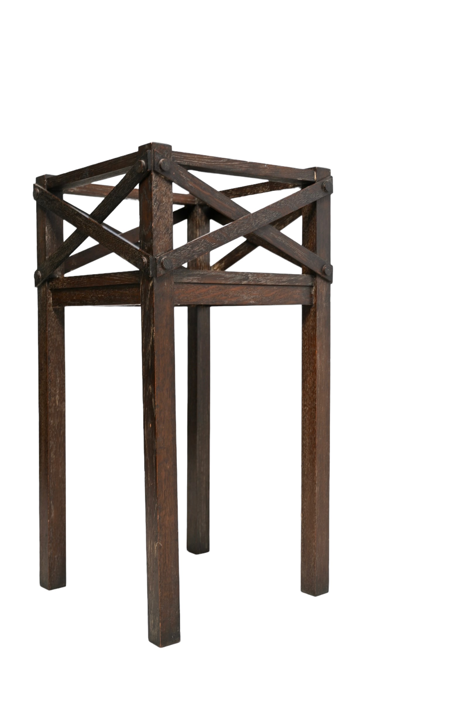 Arts and Crafts Style Plant Stand (1 of 4)