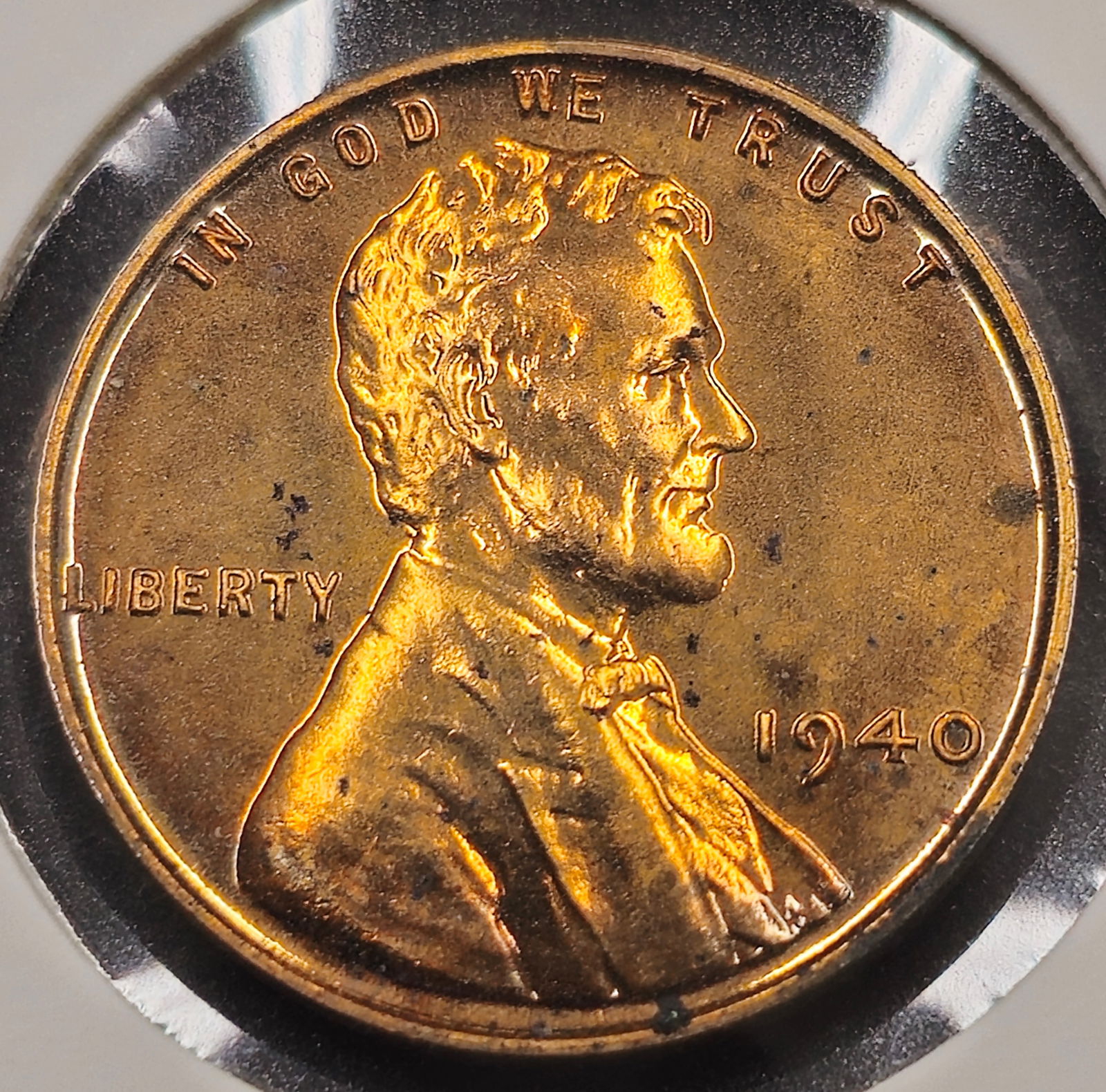 1940 Lincoln Wheat Proof Cent (1 of 2)