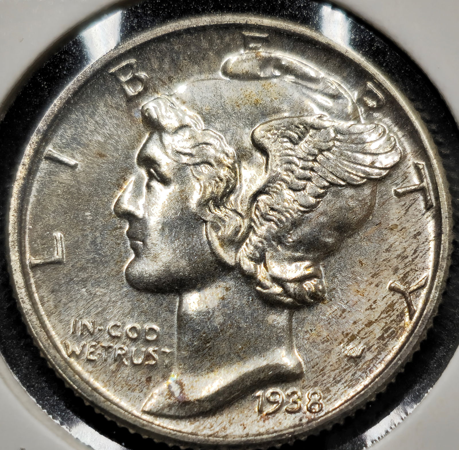 1938 Mercury Proof Silver Dime (1 of 2)