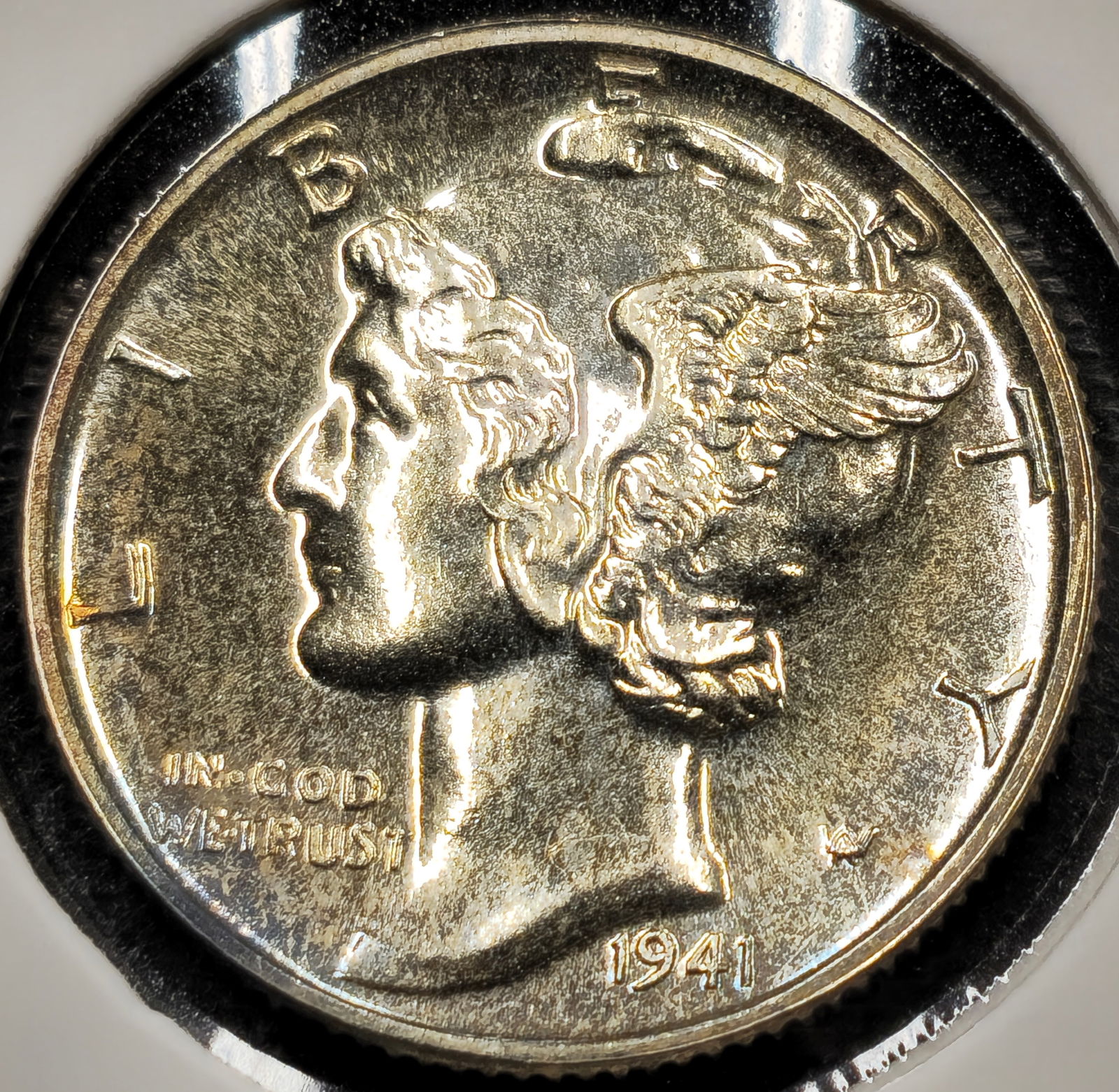 1941 Mercury Proof Silver Dime (1 of 2)