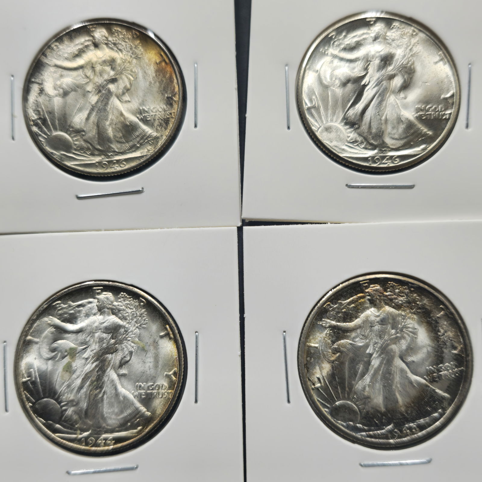 Walking Liberty Half Dollars Uncirculated (1 of 9)