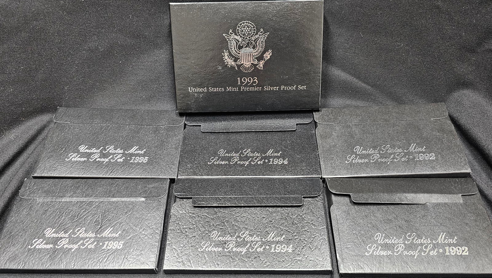US Mint Silver Proof Sets 1992-1995 (1 of 2)
