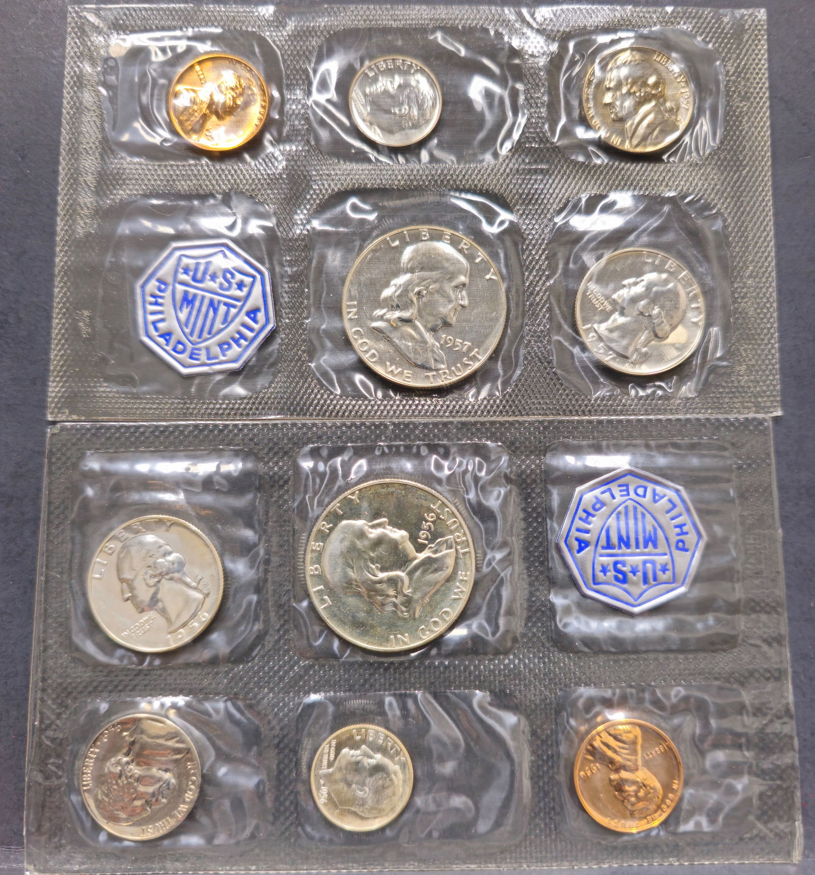 1956 & 1957 Proof Sets (1 of 2)