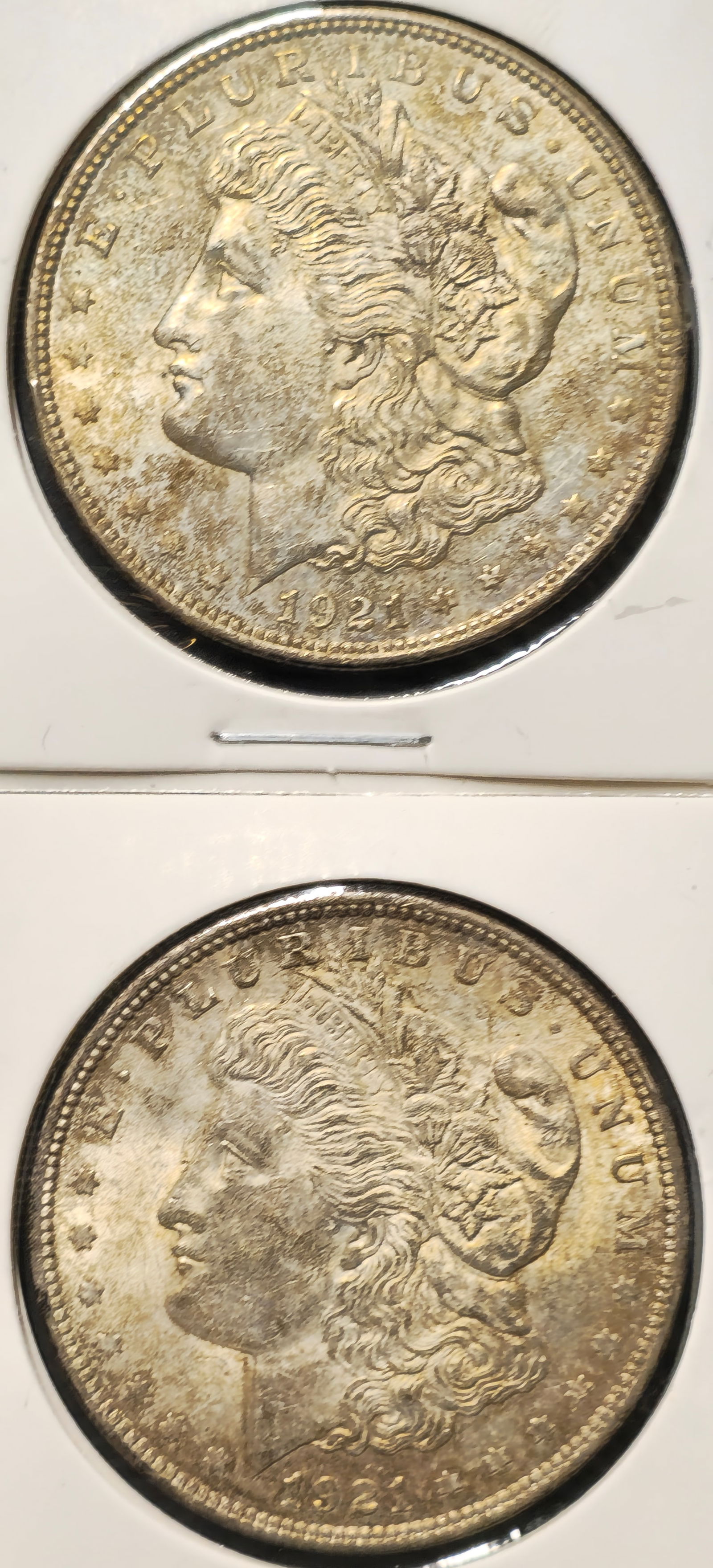 1921 Morgan Silver Dollar Coins (1 of 5)