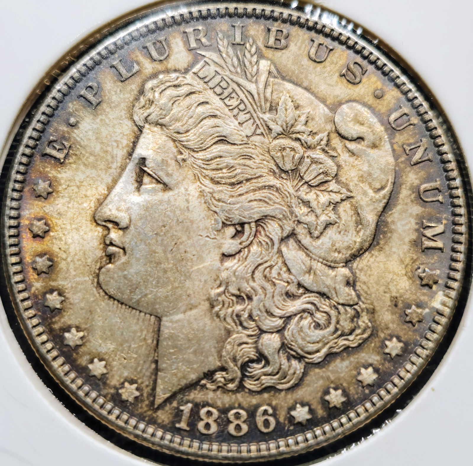 1886 Morgan Silver Dollar Coin (1 of 2)