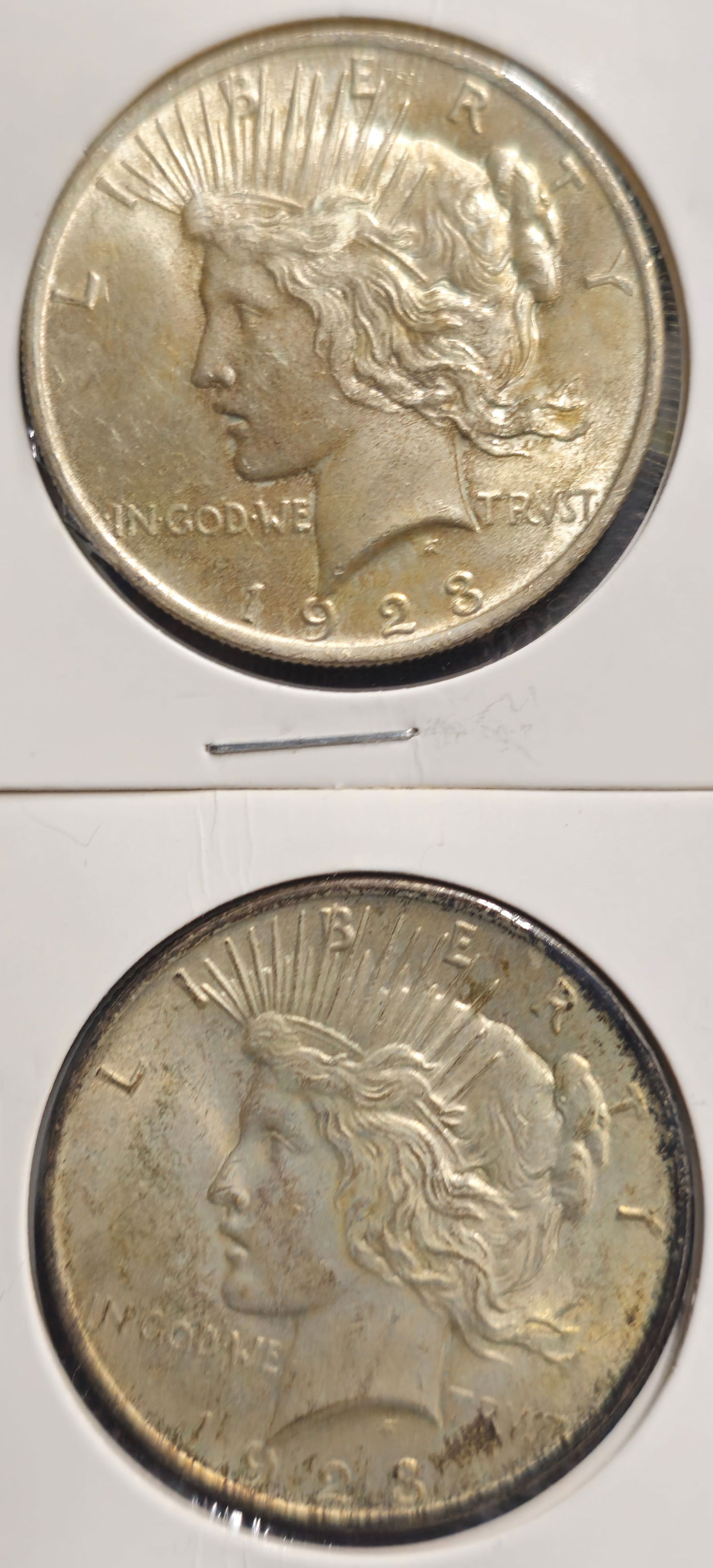 1923 Peace Silver Dollar Coins (1 of 5)