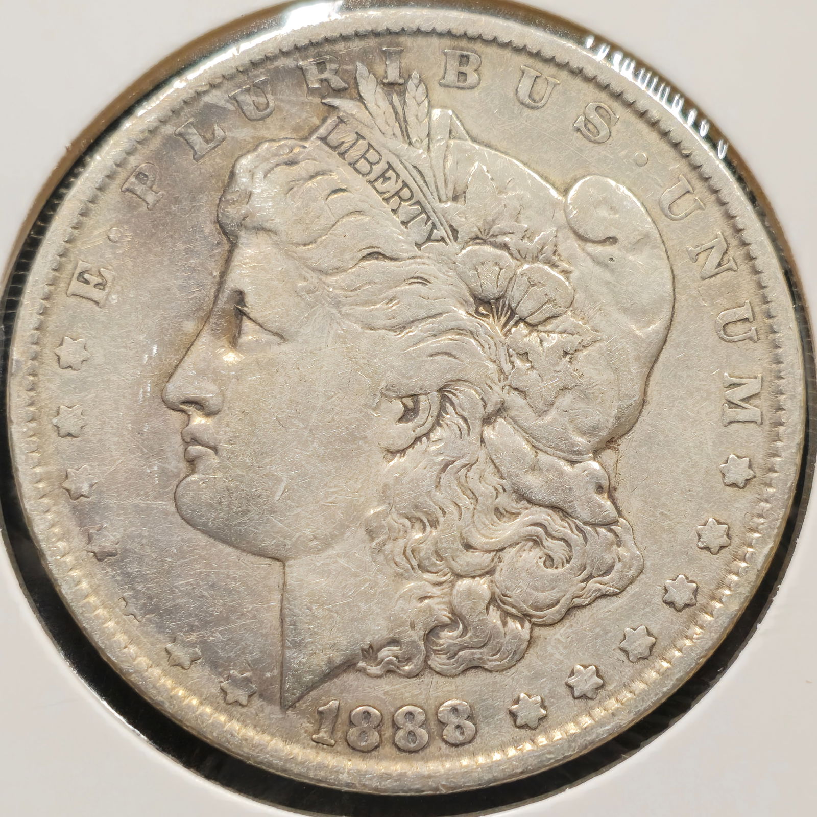 1888 Morgan Silver Dollar Coin (1 of 2)