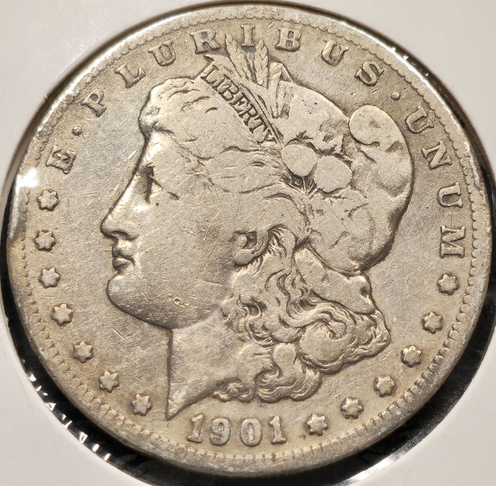 1901-S Morgan  Silver Dollar Coin (1 of 2)