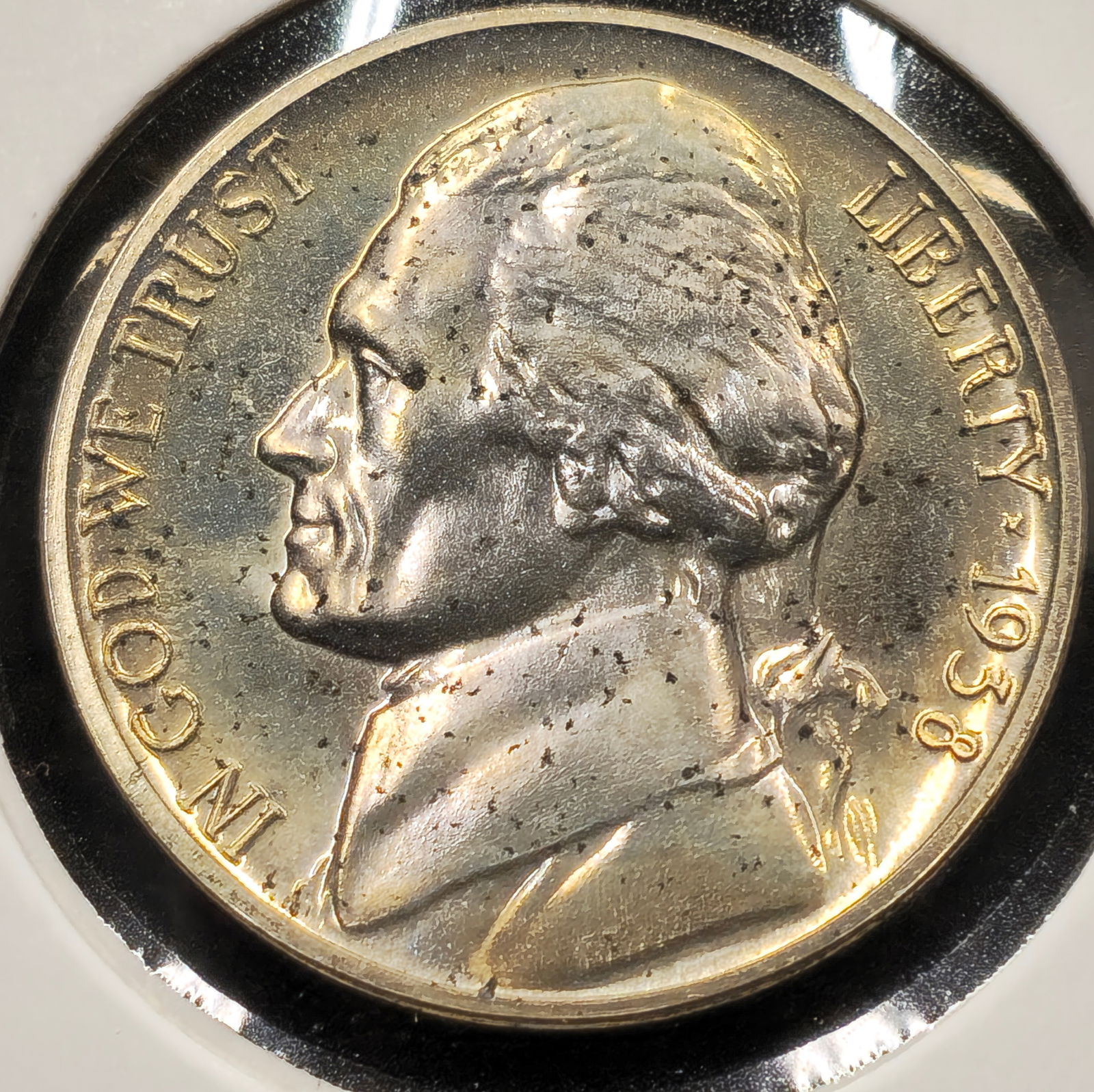 1938 Jefferson Nickel Proof Coin (1 of 2)