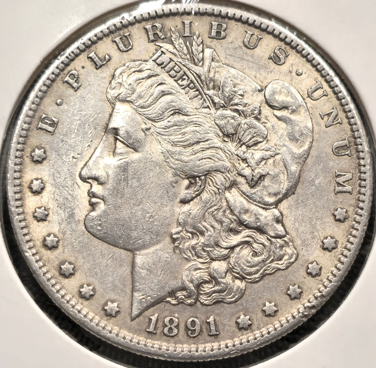 1891-S Morgan Silver Dollar Coin (1 of 2)