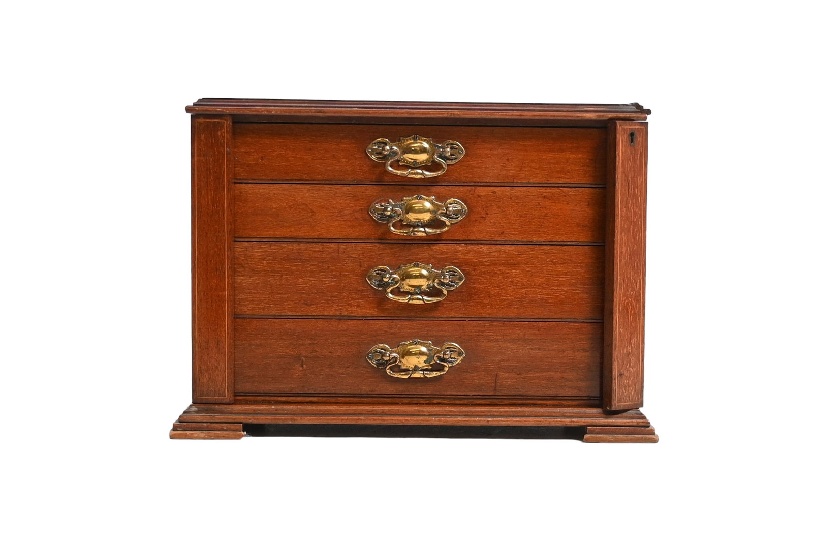 Miniature Centennial Side Lock Inlaid Chest (1 of 6)
