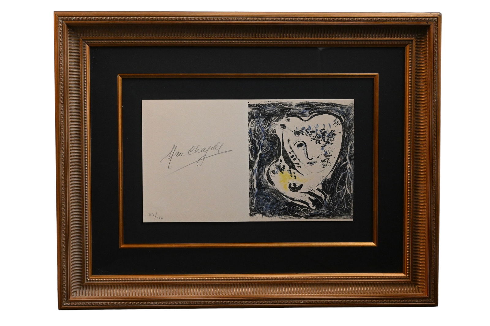 Marc Chagall (1887-1985) Lithograph (NY, France, Russia) (1 of 4)