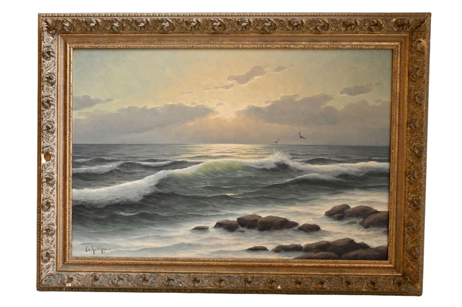 Cornelius Schippers (20th Century) Oil (Denmark) (1 of 7)