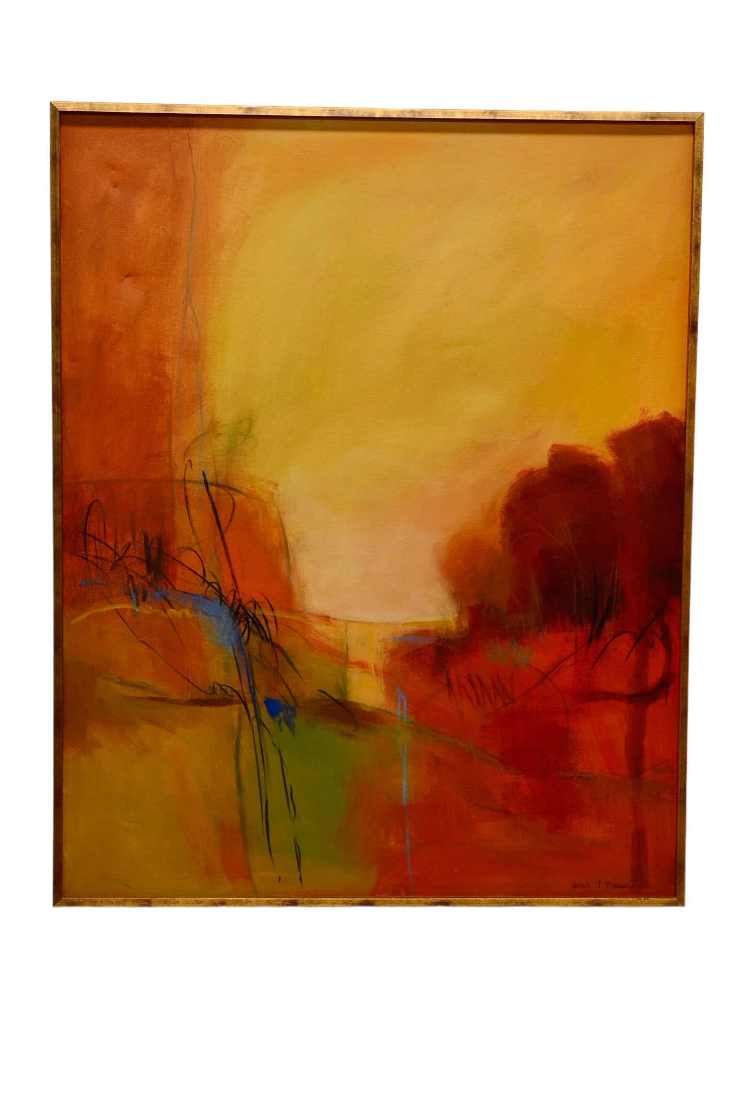 Ursula Brenner (20th Century, Ohio) Oil (1 of 4)