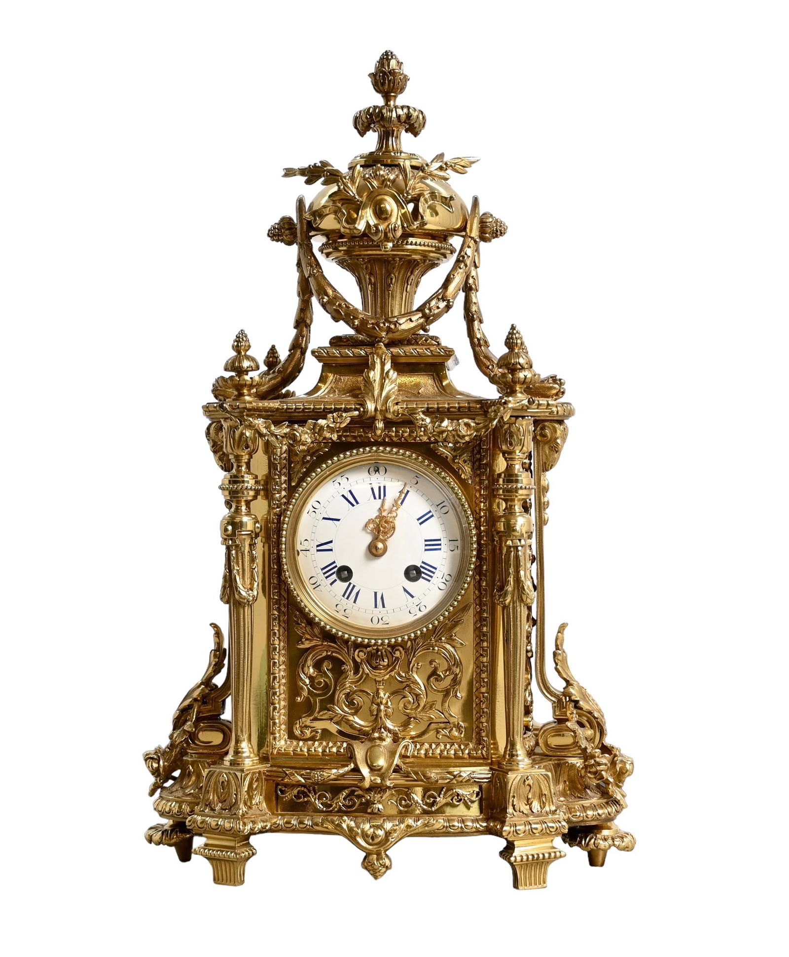 Frenze Japy Freres Bronze Mantel Clock (1 of 7)