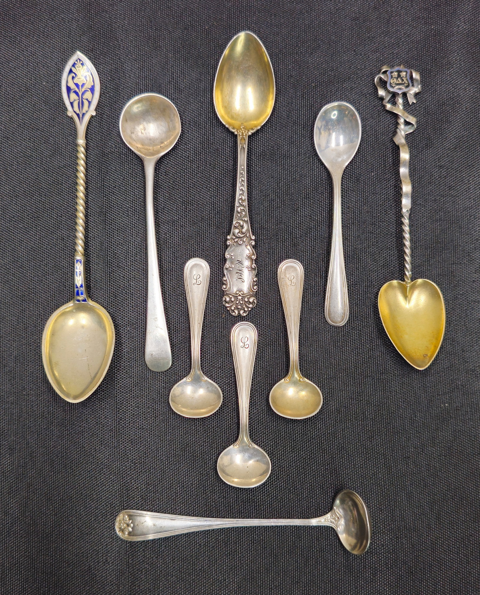 Assembled Sterling Silver Spoons (1 of 11)