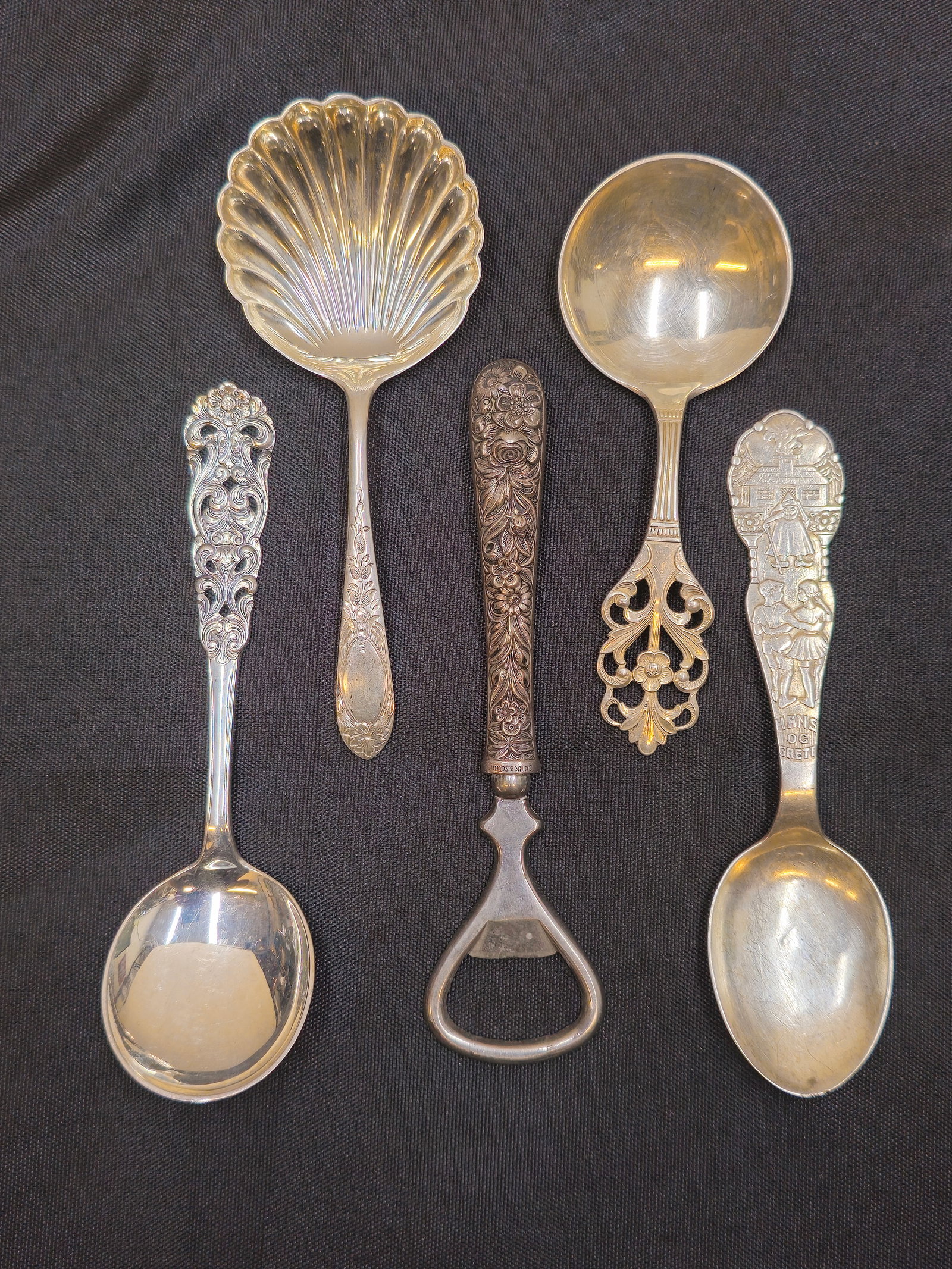 Assembled Sterling & 800 Silver Spoons Plus (1 of 12)