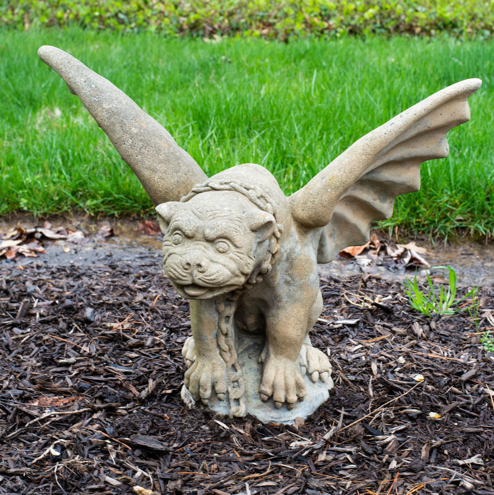 Cast Stone Gargoyle (1 of 4)