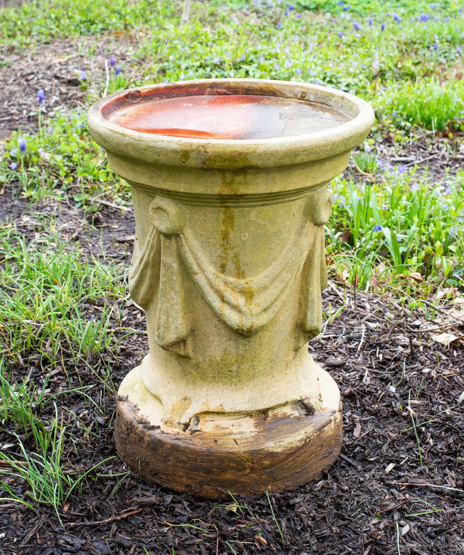 20th Century Cast Stone Neoclassical Pedestal (1 of 4)
