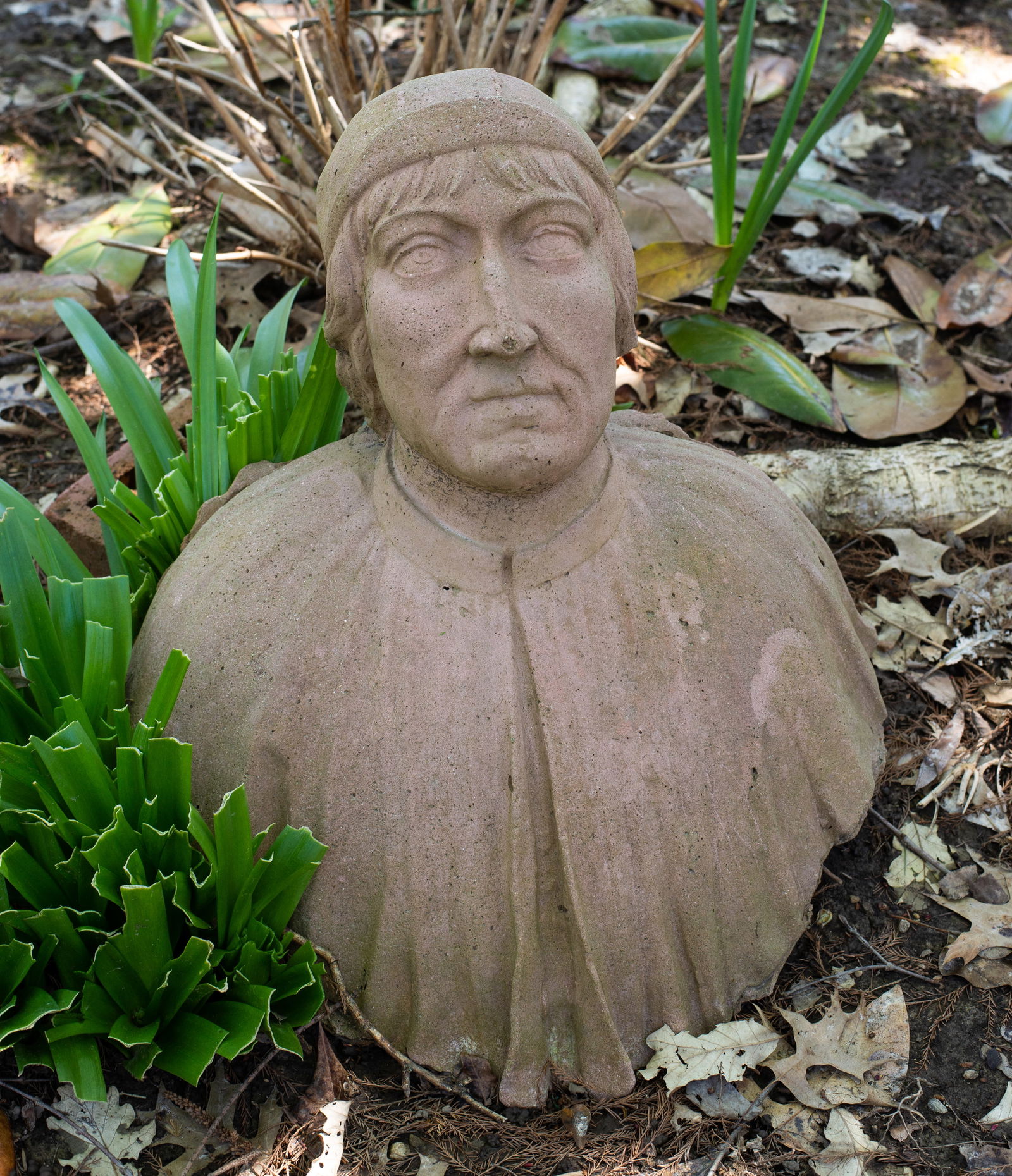 Theodore Gantz Terracotta Bust of Roman Aristocrat (1 of 5)