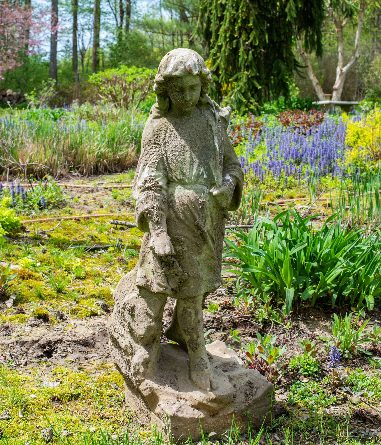Marble Statue of Young Lady (1 of 9)