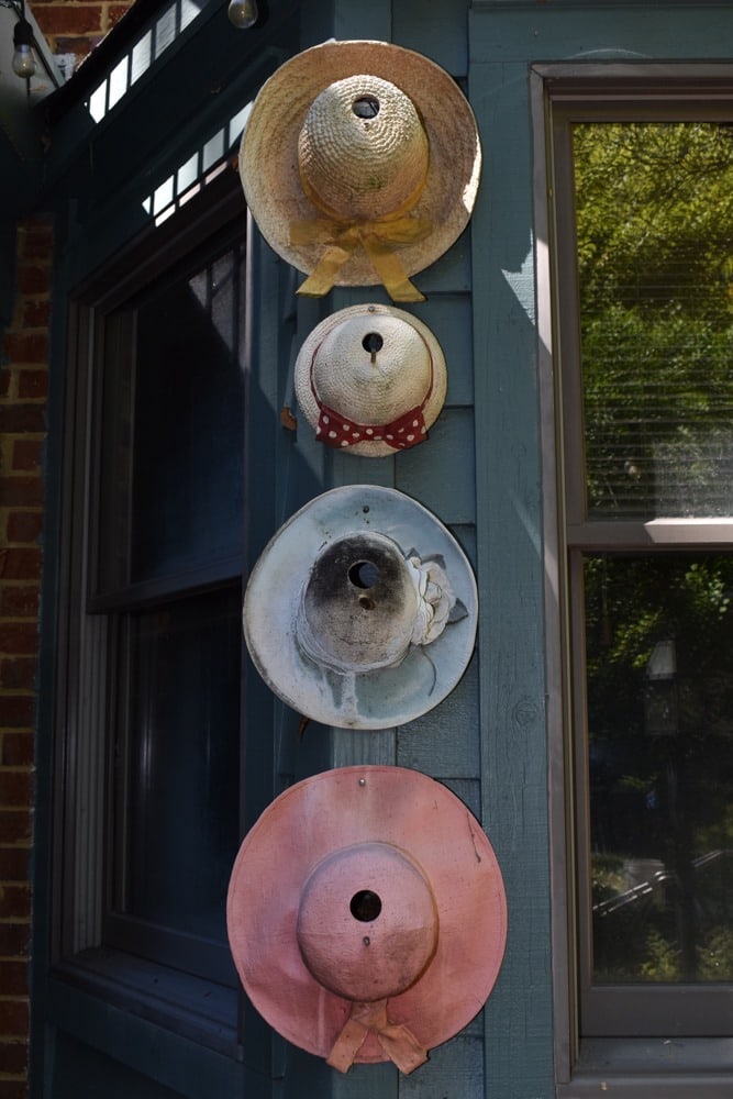 Assembled Cast Resin Wall Mount Bird House (1 of 1)