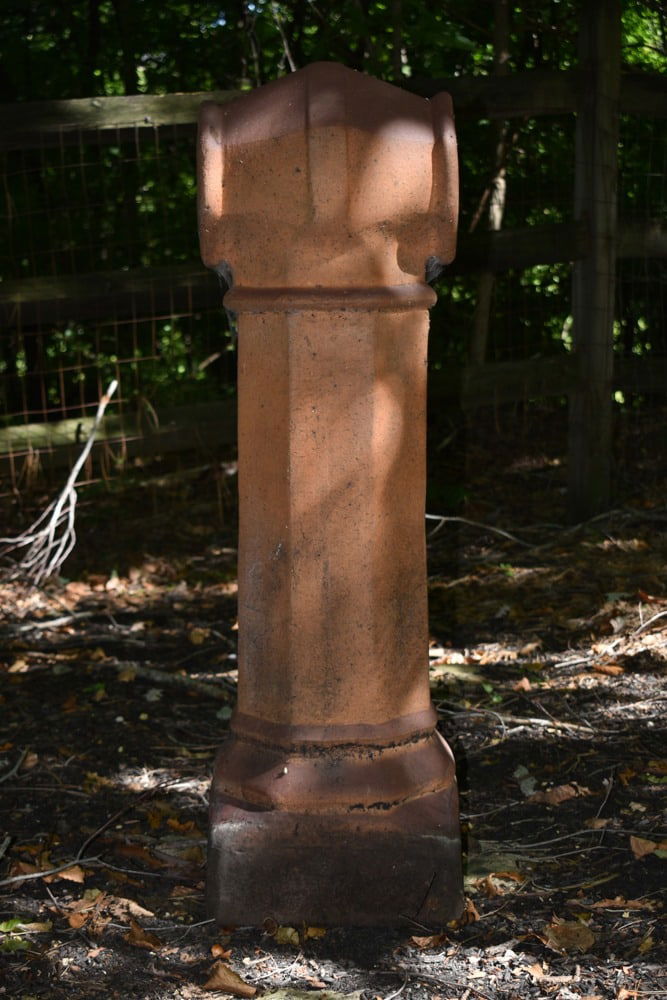 19th Century Victorian Terracotta Double Chimney Pot (1 of 1)