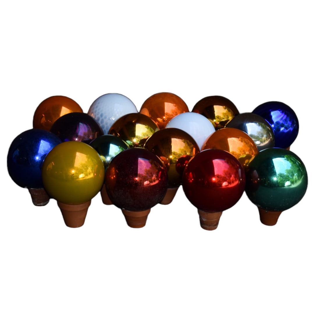 Assembled 20th Century Gazing Balls (1 of 1)