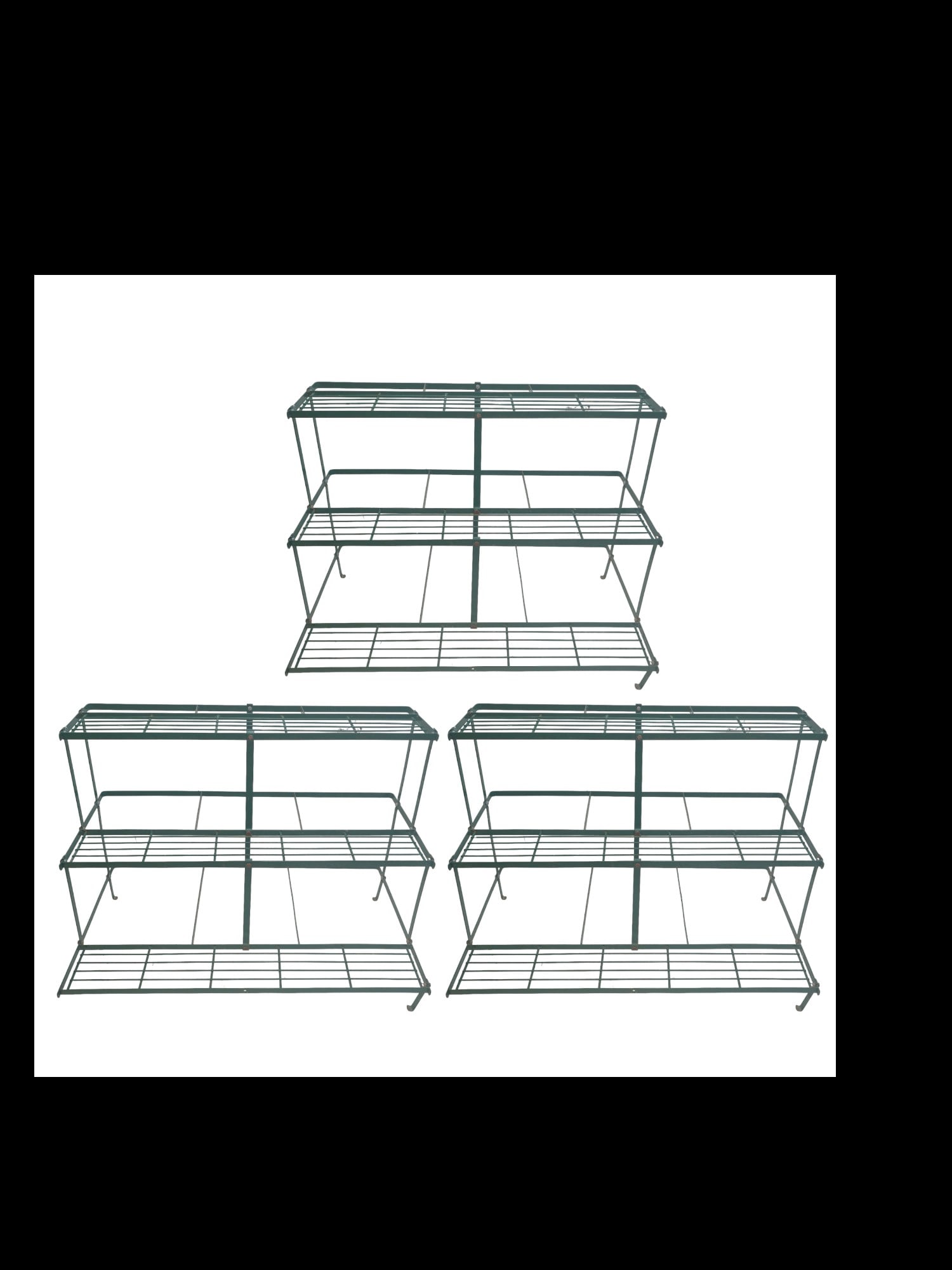 Wrought Iron 3 Tier Plant Stands (1 of 10)