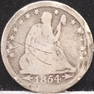 1854 Seated Liberty Love Token