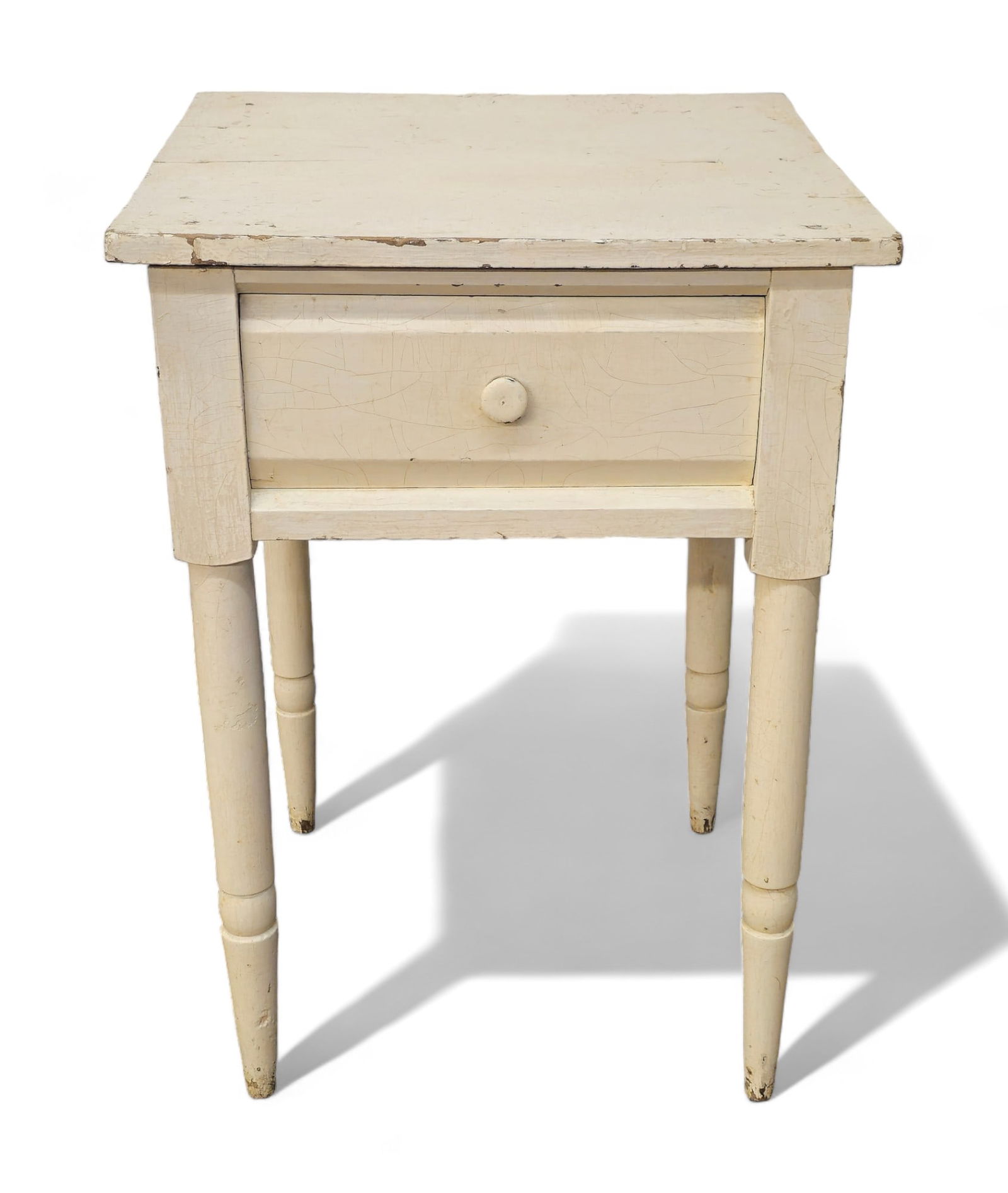 19th Century Cherry One Drawer Stand  (1 of 9)