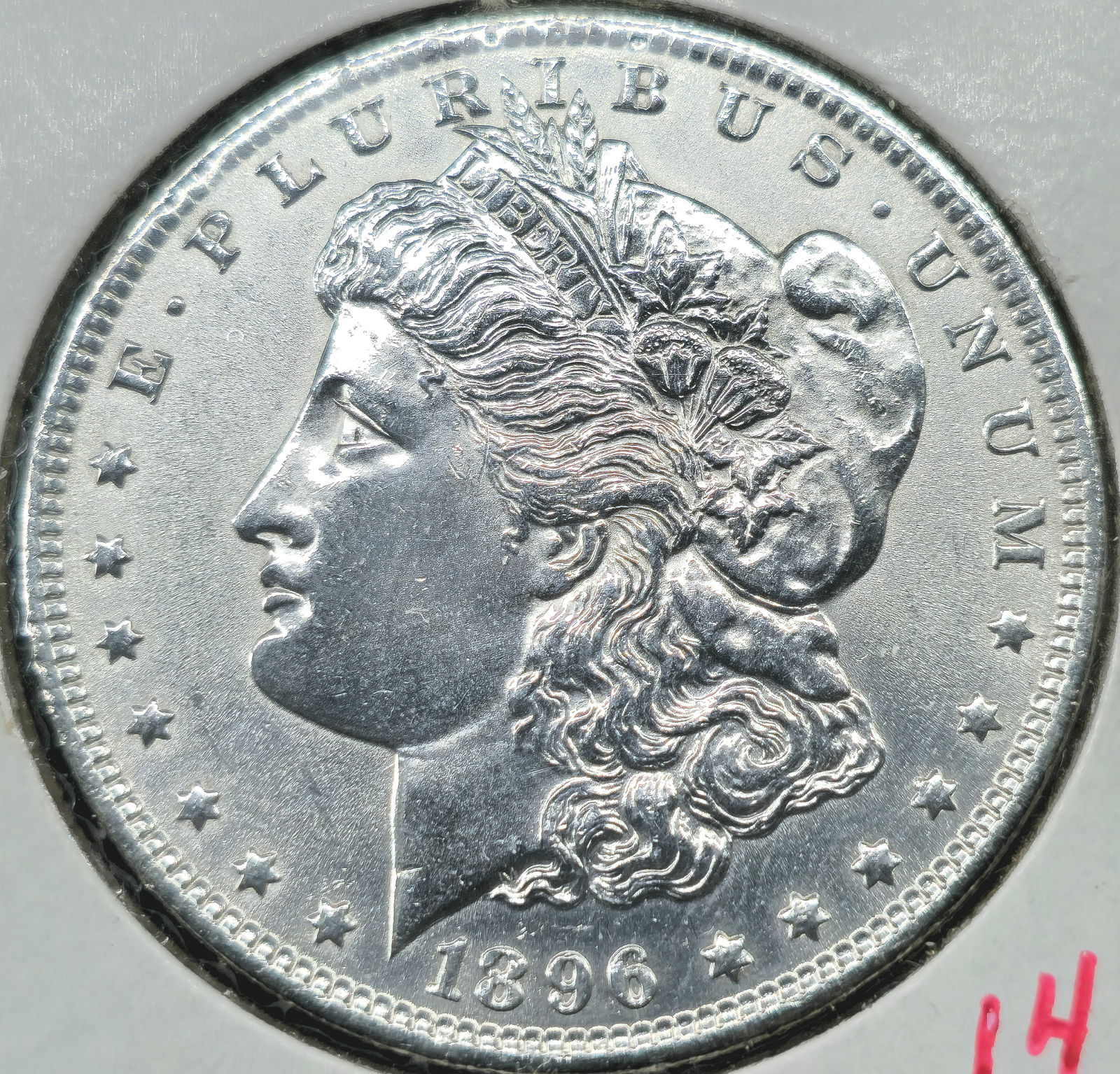 1896 Morgan Silver Dollar Coin Uncirculated (1 of 2)