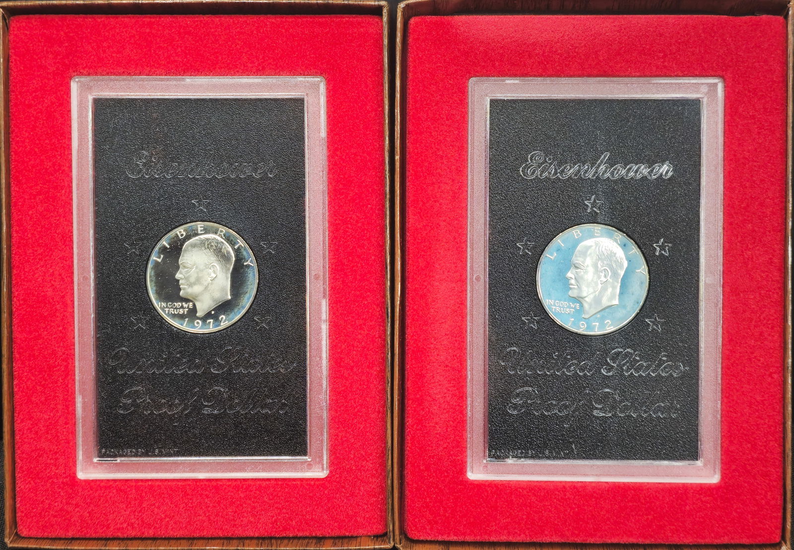 1972-S Eisenhower Silver Dollar Proof Coins Uncircualted (1 of 3)