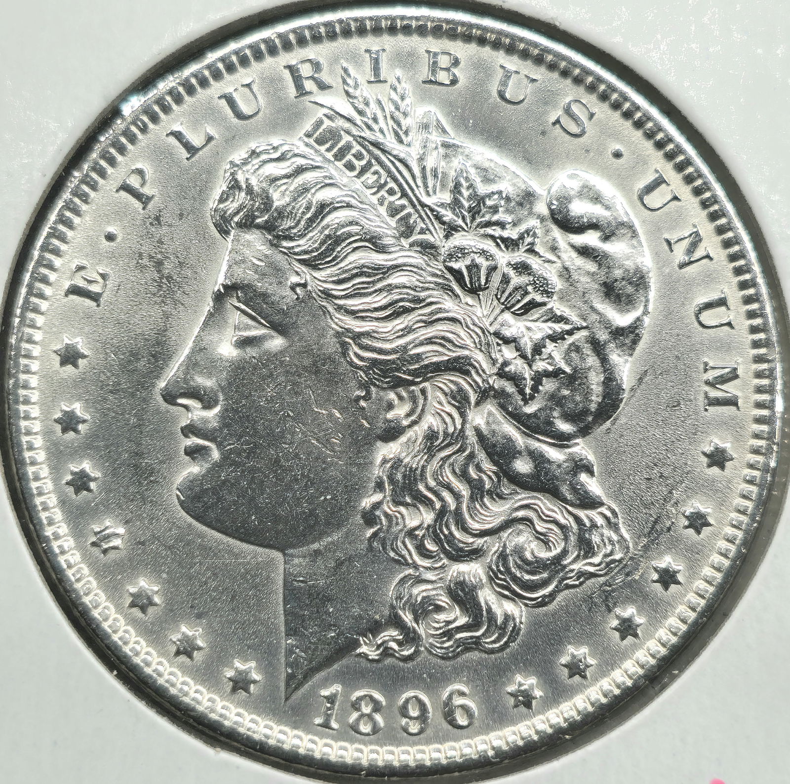 1896 Morgan Silver Dollar Coin (1 of 2)
