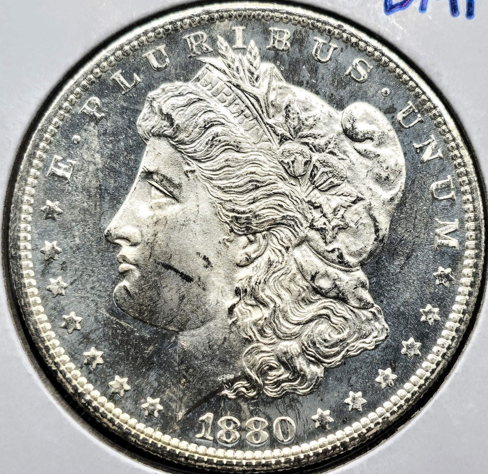 1880-S Morgan Dollar DMPL Coin Uncirculated (1 of 2)