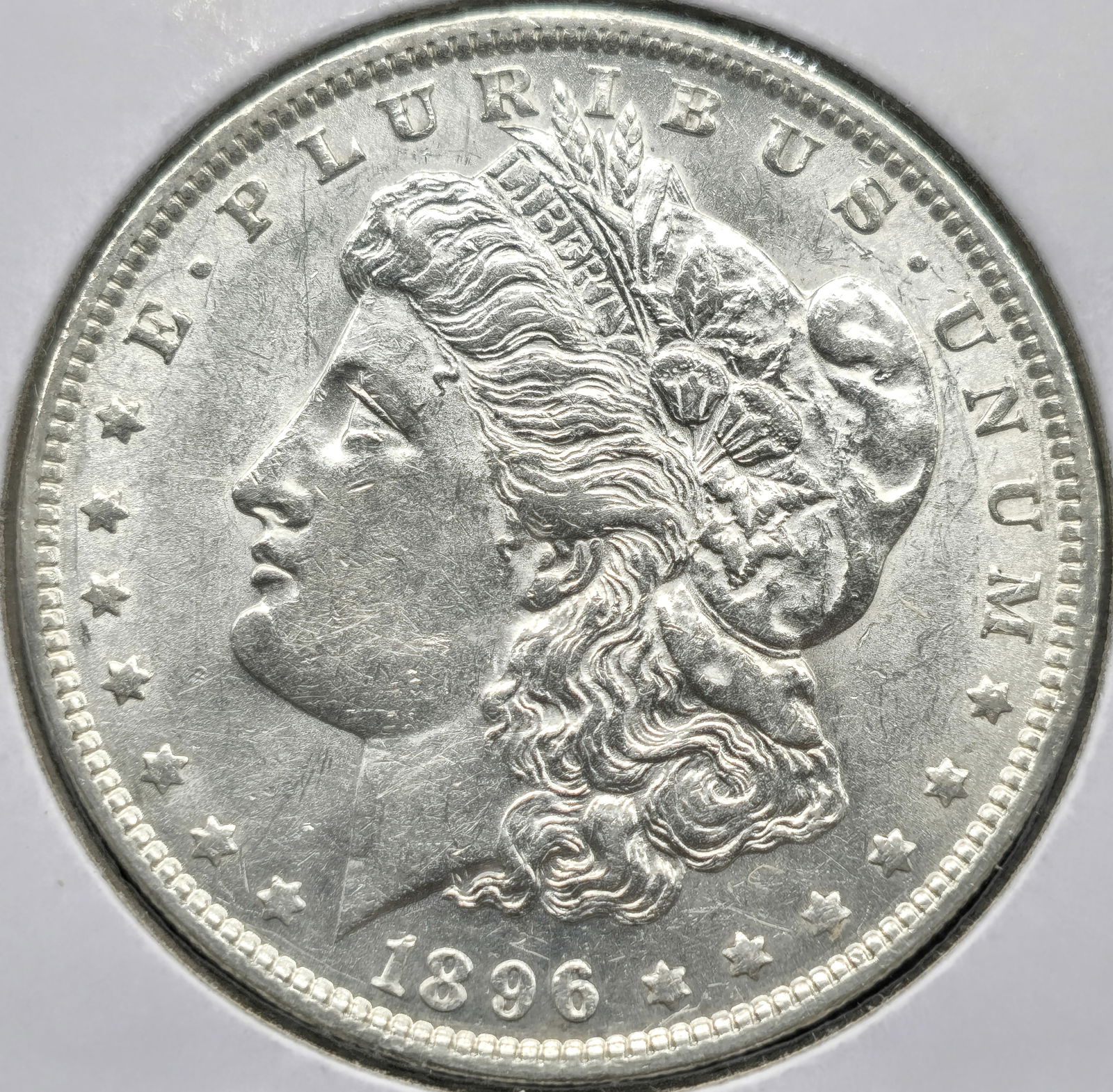 1896 Morgan Dollar Coin Uncirculated (1 of 2)