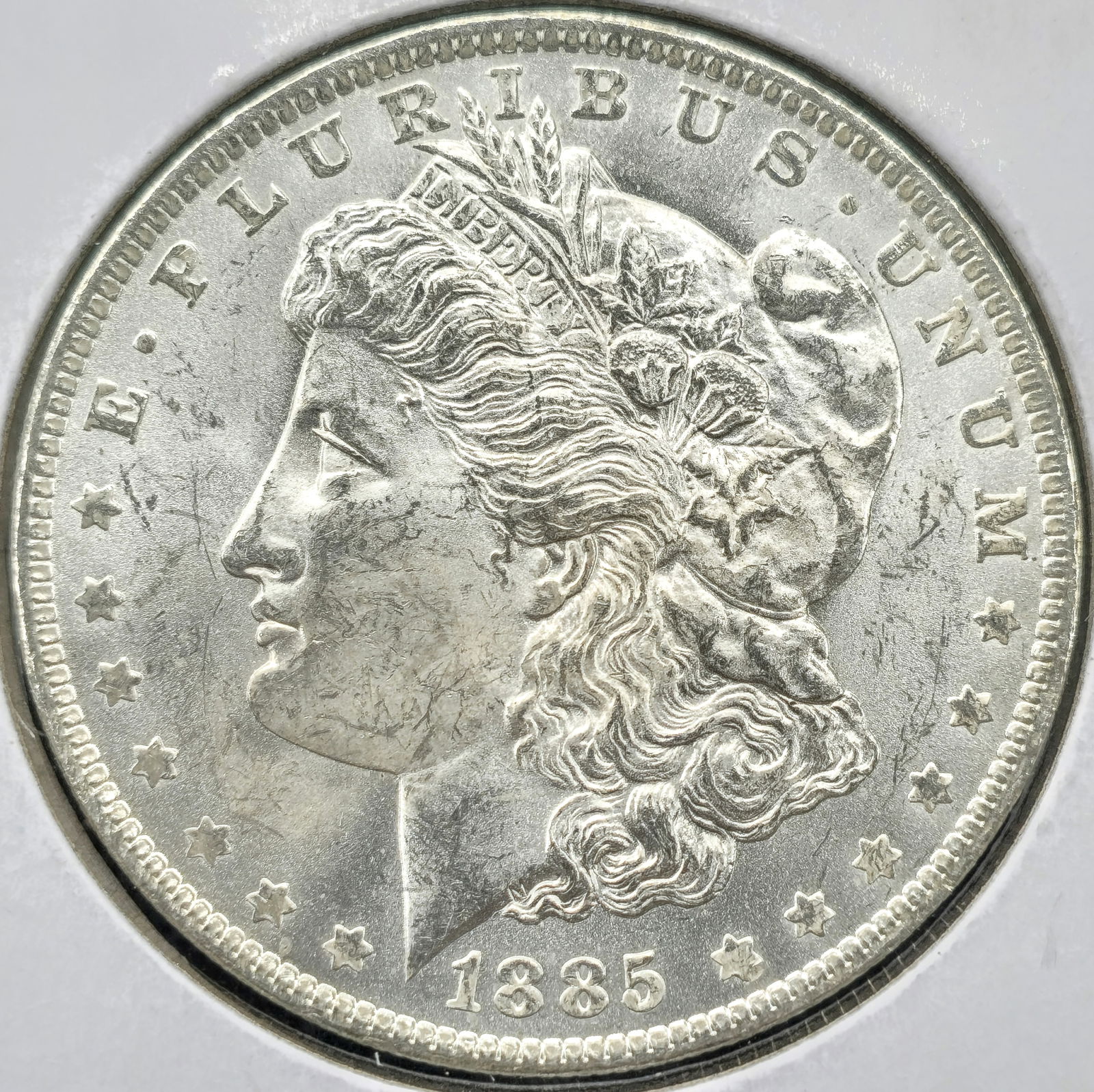 1885-O Morgan Dollar Uncirculated (1 of 2)