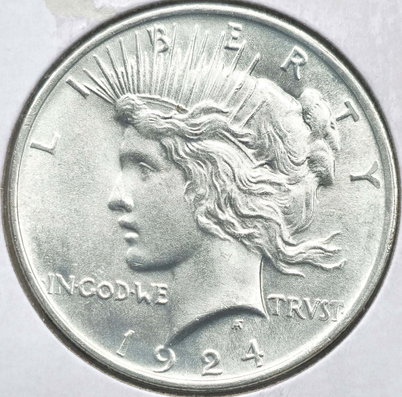 1924 Peace Dollar Coin (1 of 2)