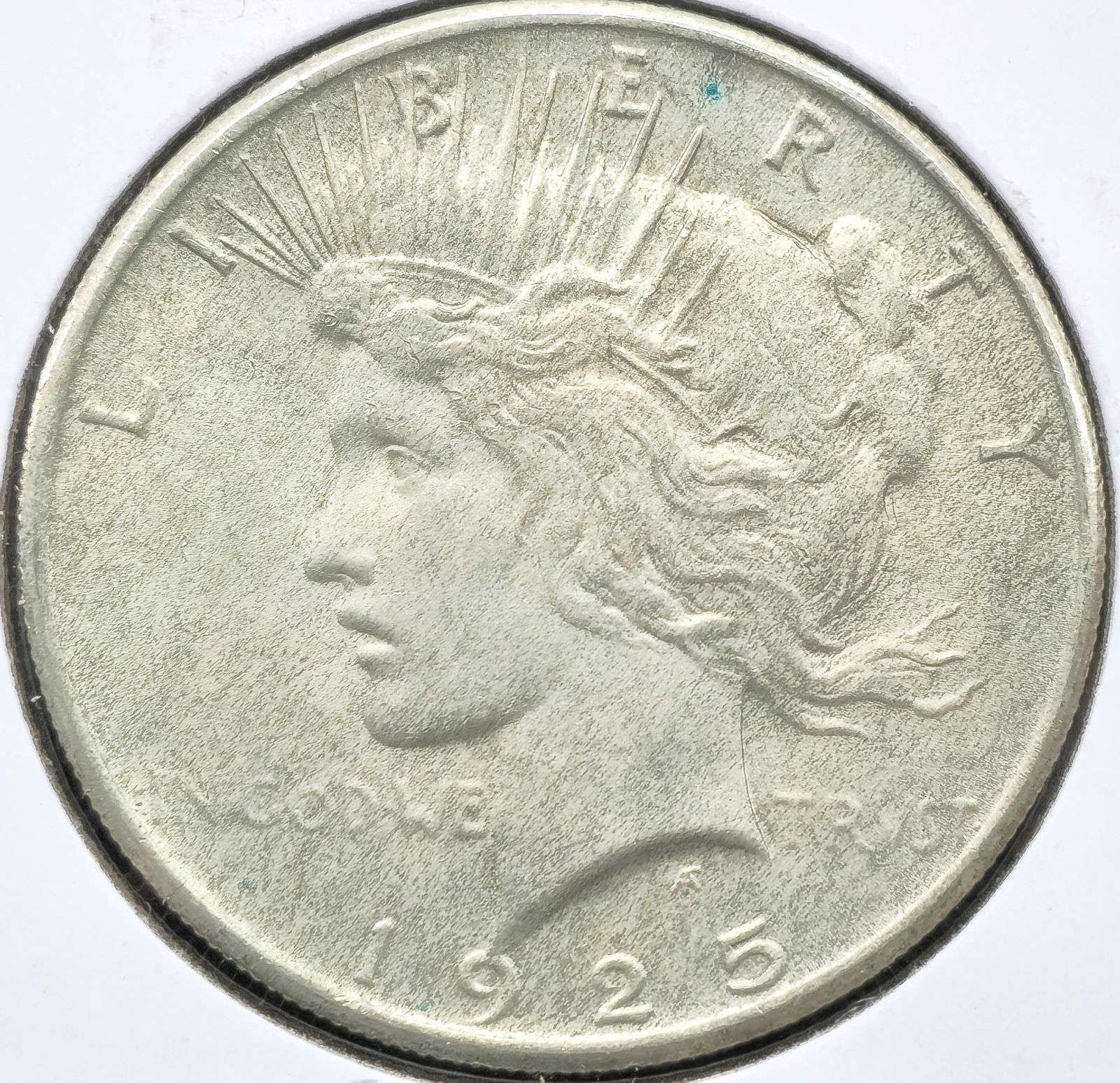 1925 Peace Dollar Coin Uncirculated (1 of 2)
