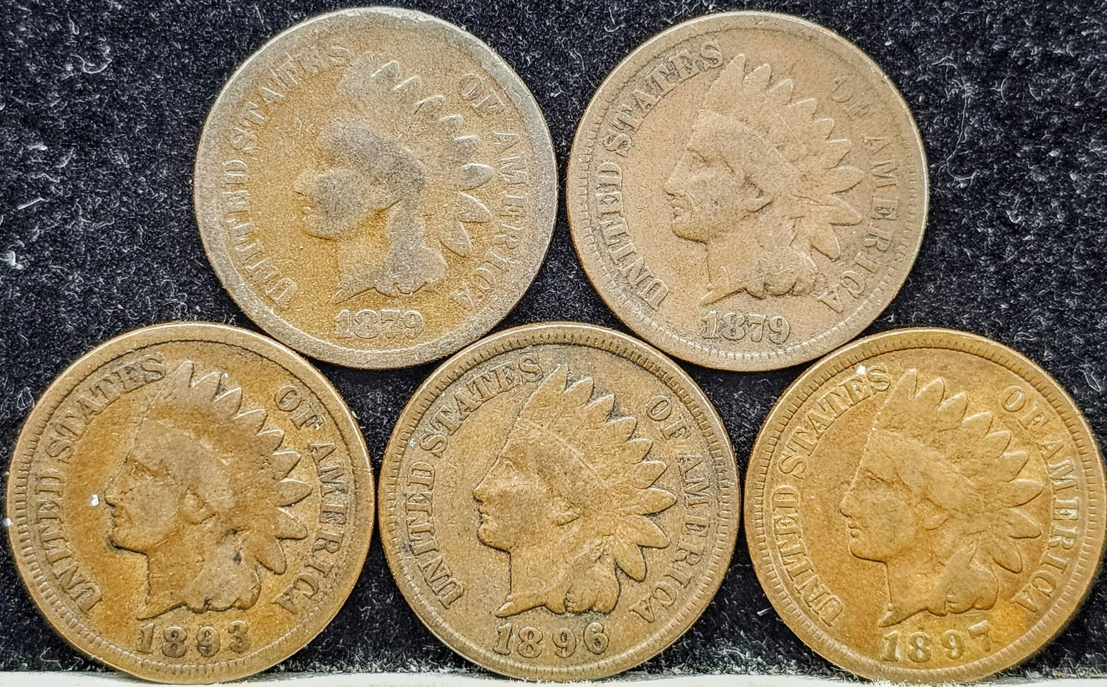 Indian Head Cent Coins (1 of 2)
