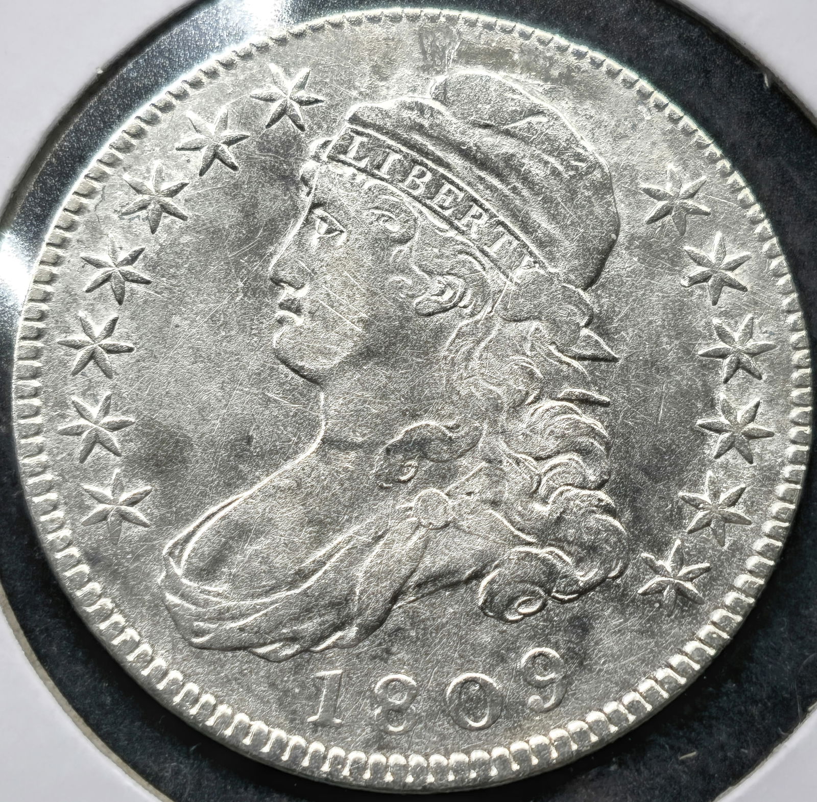 1809 Bust Half Dollar Coin (1 of 2)