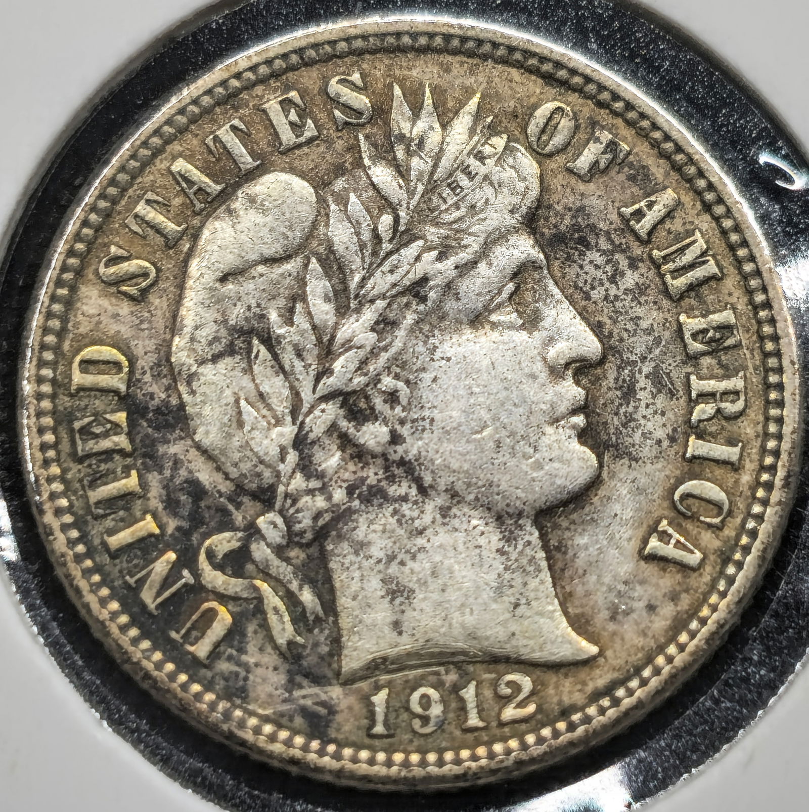 1912-D Barber Head Dime (1 of 2)