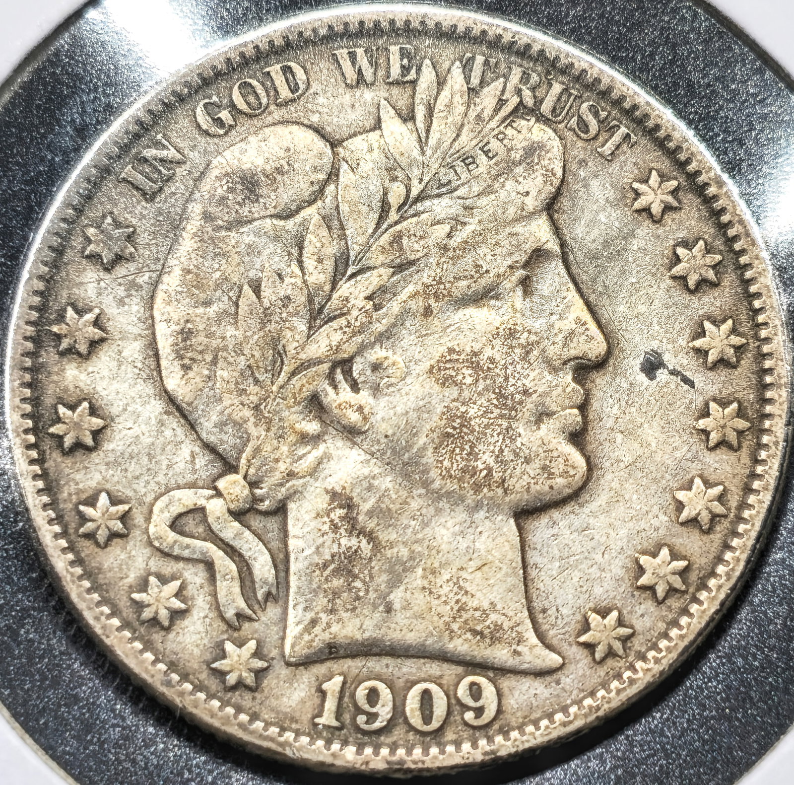 1909-O Barber Half Dollar Coin (1 of 2)