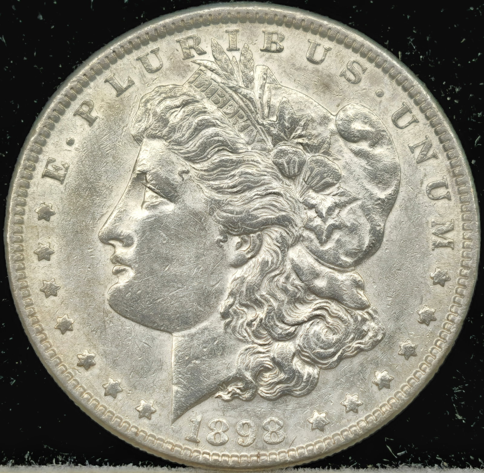 1898 Morgan Dollar Coin Uncirculated (1 of 2)